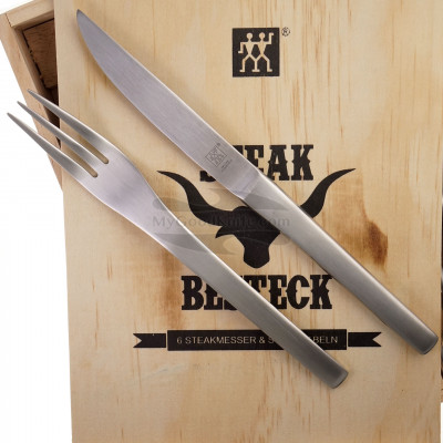 Steak knife Zwilling J.A.Henckels Set 12 pcs with forks 07150-312