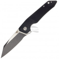 Складной нож Bestech Barracuda Black stonewash Black G-10 BG15A-2 8.9см