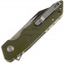 Navaja Bestech Barracuda Black stonewash Green G-10 BG15B-2 8.9cm