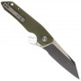 Navaja Bestech Barracuda Black stonewash Green G-10 BG15B-2 8.9cm