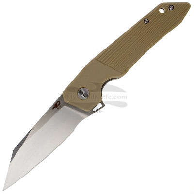 Folding knife Bestech Barracuda Beige G-10 BG15C-1 8.9cm
