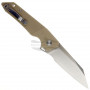 Folding knife Bestech Barracuda Beige G-10 BG15C-1 8.9cm