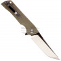 Folding knife Bestech Paladin Tanto Black stonewash Beige G-10 BG16B-2 9.1cm