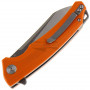 Folding knife Bestech Texel Grey titanium Orange G-10 BG21D-2 8.2cm