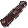 Складной нож Bestech Bobcat Black stonewash Black/Red G-10 BG22C-2 8.1см