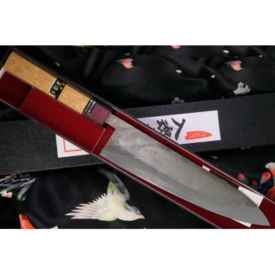 Cuchillo Japones Gyuto Goko Hamono Shirogami S/S Clad GHO-007 24cm