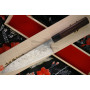 Cuchillo Japones Gyuto Takeshi Saji Damascus SG2 Iron Wood HB-5708 21cm