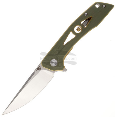 Folding knife Bestech Eye of Ra Green G-10 BG23B 8.6cm
