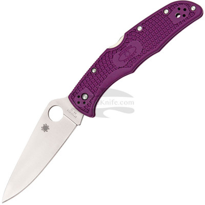 Folding knife Spyderco Endura 4 Lockback Purple C10FPPR 9.6cm