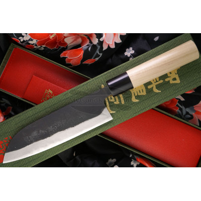 Victorinox Santoku Knife Japanese - 17cm - Wooden Handle