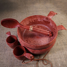 Kupilka Start the day Breakfast set Red KTEAR 30TEA3