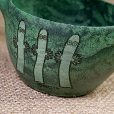 Kupilka 12 Мууми Hattifatteners Чашка-кукса Зеленая M1245GO 3012LM452