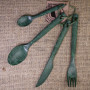 Kupilka Cutlery set 4 pcs Green KCUTGO 30250252