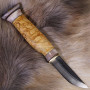 Финский нож Wood Jewel Carving Wood sheath 23VV 7.5см