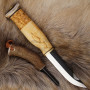 Финский нож Wood Jewel с огнивом, рог 23JVS 9.5см