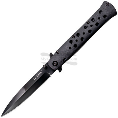 Couteau pliant Cold Steel Ti-Lite 4″ G10 Black 26C4 10.2cm