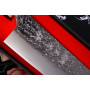 Japanilainen Santoku-veitsi Yu Kurosaki Shizuku R2 Keyaki ZR-165SA 16.5cm