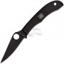 Складной нож Spyderco Honeybee Micro-Size Black C137BKP 4.2см