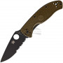 Navaja Spyderco Tenacious LWT Black OD Green C122PSODBK 8.6cm