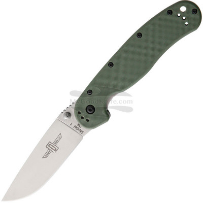 Couteau pliant Ontario Rat-1 D2 OD Green 8867OD 9cm