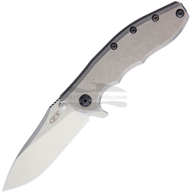 Couteau pliant Zero Tolerance Hinderer KVT Titanium Grey 0562Ti 8.9cm