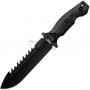 Überlebensmesser Halfbreed Blades Schwarz HBBLSK01 17.5cm