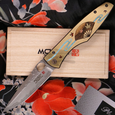 Folding knife Mcusta Platinum 4 seasons Autumn MCPV-005 9.2cm