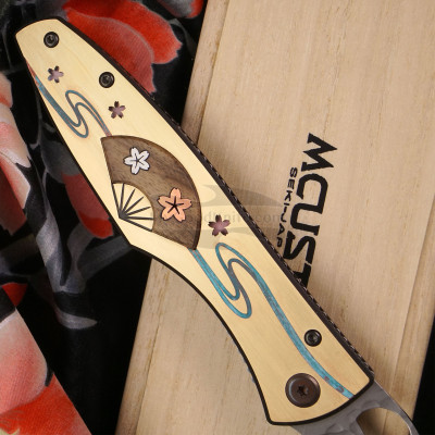 Folding knife Mcusta Platinum Four Seasons Spring Sakura MCPV-003
