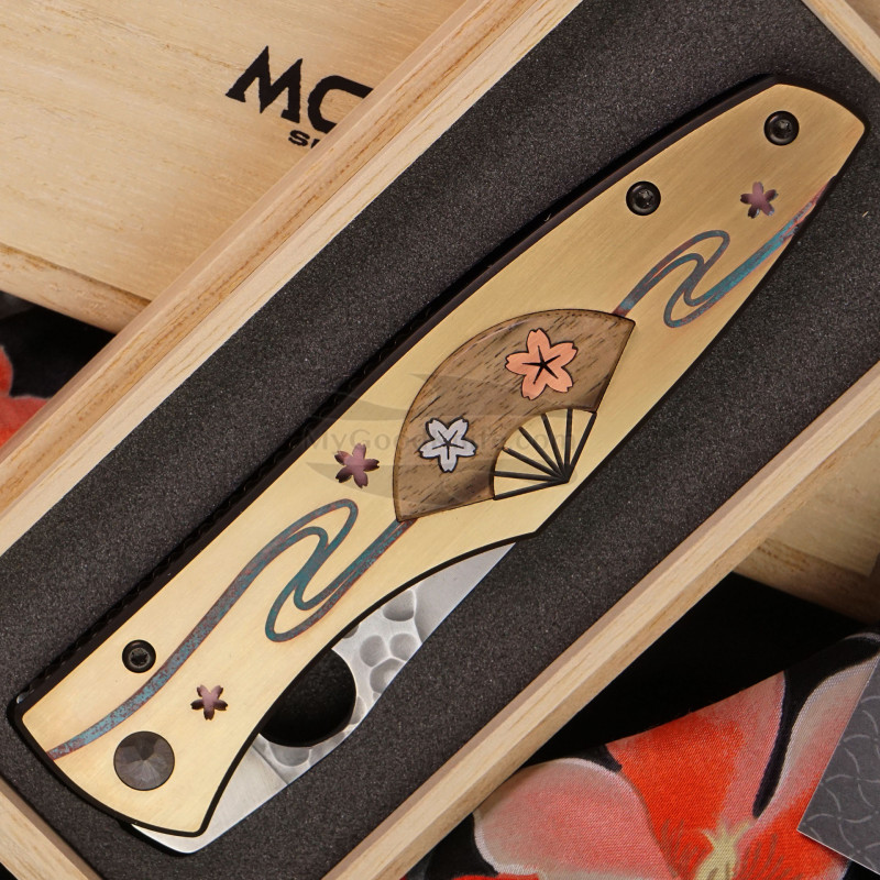 Folding knife Mcusta Platinum Four Seasons Spring Sakura MCPV-003