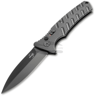 Couteau Automatique Böker Plus BHQ Strike Spearpoint All Black 01BO428 8.3cm