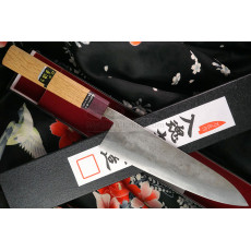 Gyuto Japanese kitchen knife Goko Hamono Shirogami S/S Clad GHO-006 21cm