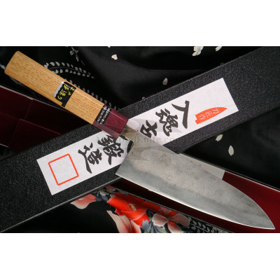 Japanilainen kokkiveitsi Gyuto Goko Hamono Shirogami S/S Clad GHO-005 18cm