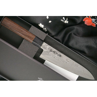 Японский кухонный нож Гьюто Ryusen Hamono Bonten Unryu BU-305 18см