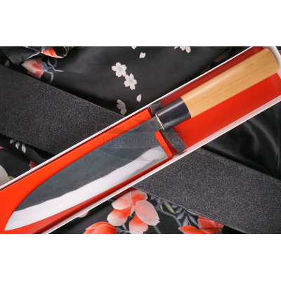 Gyuto Japanese kitchen knife Daisuke Nishida Shirogami DN-11212 18cm