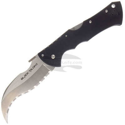 Folding knife Cold Steel Black Talon II combo edge 22BS 10.2cm