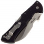 Folding knife Cold Steel Black Talon II combo edge 22BS 10.2cm