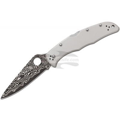 Folding knife Spyderco Endura 4 Titanium Damascus C10TIPD 9.6cm - 1