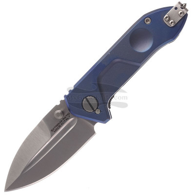 Navaja Extrema Ratio Frame Rock Titan Blue Satin 04.1000.0456/SAT/BLU 7.5cm