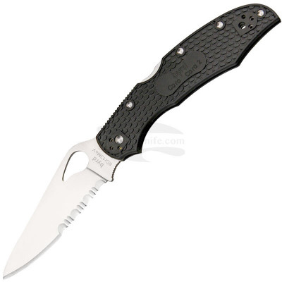 Serrated folding knife Byrd Cara Cara 2 BY03PSBK2 9.5cm -