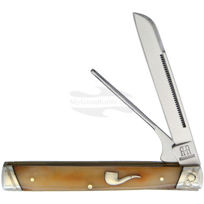 Folding knife Rough Rider The Pipe Doctor Tobacco Bone 1899 7.6cm