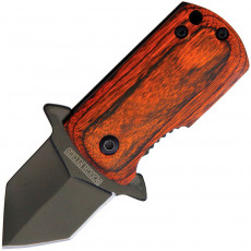 messer Rough Rider Framelock A/O Wood 2009 3.2cm - 1
