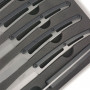 Couteau à steak Deejo Set of 6 Titanium 2YP001 11cm
