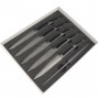 Cuchillo Chuletero Deejo Juego de 6 Titanium 2YP001 11cm
