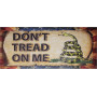 Tin sign Miscellaneous Don't Tread on Me MI237