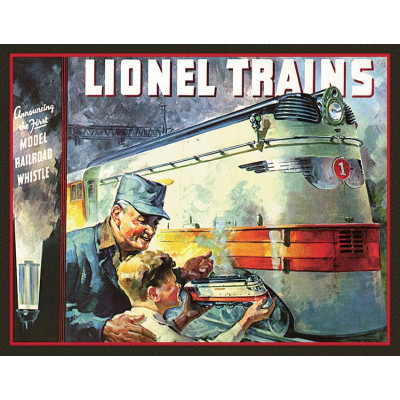Tin sign Lionel 1935 TSN2283