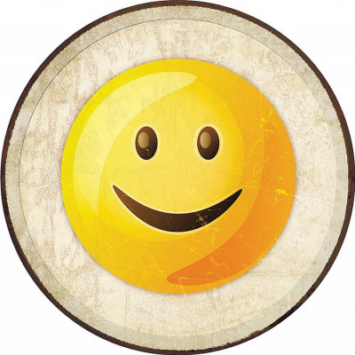 Жестяная табличка Smile Emoji TSN2275