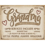 Blechschild Grandma Inc TSN2266