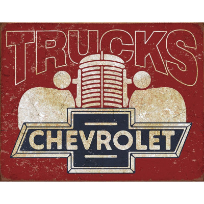 Blechschild Chevy Trucks TSN2197