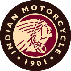 Жестяная табличка Indian Motorcycle Round Logo TSN2160