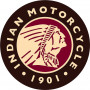 Tina kyltti Indian Motorcycle Round Logo TSN2160